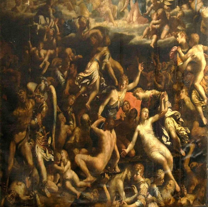 Aurelio Lomi - Il giudizio finale, Chiesa di Nostra Signora del Carmine e Sant'Agnese (Genova) 2